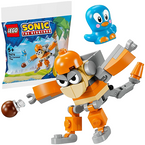 LEGO SONIC THE HEDGEHOG KIKI I KOKOSOWY ATAK FIGURKI 42 EL. SASZETKA 30676