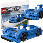 LEGO SPEED CHAMPIONS SAMOCHÓD MCLAREN ELVA 30343 KLOCKI SASZETKA