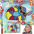 LILO I STICH PUZZLE 30 ELEMENTÓW LILO & STITCH NA WAKACJACH TREFL 18305