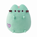 MASKOTKA KOTEK PUSHEEN MIĘTOWY SIEDZĄCY SERDUSZKO 18 CM ORYGINALNA