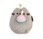 MASKOTKA KOTEK PUSHEEN W CZAPECZCE URODZINOWY  27 CM ORYGINALNA