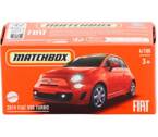 MATCHBOX FIAT 500 TURBO 2019 SAMOCHODZIK METALOWY MATTEL AUTKO RESORAK