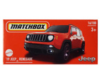 MATCHBOX JEEP RENEGADE 2019 SAMOCHODZIK METALOWY MATTEL AUTKO RESORAK