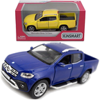 MERCEDES-BENZ X-CLASS PICKUP MODEL KOLEKCJONERSKI NIEBIESKI 1:42 KINSMART