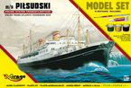 MODEL DO SKLEJANIA POLSKI STATEK TRANSATLANTYCKI M/S PIŁSUDSKI 1:500 MIRAGE