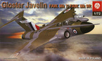 MODEL DO SKLEJANIA SAMOLOT GLOSTER JAVELIN FAW MK7 MK 9R 1:72 PLASTYK