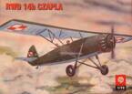 MODEL DO SKLEJANIA SAMOLOT RWD 14B CZAPLA 1:72 PLASTYK