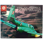 MODEL DO SKLEJANIA SAMOLOT TS-11 ISKRA 1:72 PLASTYK