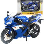 MOTOCYKL YAMAHA YZF-R1 MODEL POJAZDU MOTOR MOTOCYKL KOLEKCJONERSKI 1:12