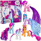 MY LITTLE PONY ZESTAW 5 KUCYKÓW Z DŁUGIM OGONEM FIGURKA JEDNOROŻEC KONIK