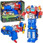 NERF TRANSFORMERS OPTIMUS PRIME PISTOLET WYRZUTNIA ROBOT 2w1 POCISKI HASBRO