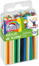 PATYCZKI DO NAUKI LICZENIA FIORELLO 100SZT LICZYMY