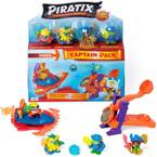 PIRATIX CAPTAIN PACK HAMMER ZŁOTY KAPITAN KATAPULTA POJAZD FIGURKI