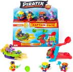 PIRATIX CAPTAIN PACK TRIDENT ZŁOTY KAPITAN KATAPULTA POJAZD FIGURKI