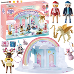 PLAYMOBIL PRINCESS MAGIC KALENDARZ ADWENTOWY ŚWIĘTA POD TĘCZĄ FIGURKI