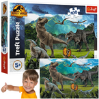 PUZZLE 100 ELEMENTÓW PARK JURAJSKI DINOZAURY UKŁADANKA TREFL 16441