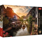 PUZZLE 1000 ELEMENTÓW PREMIUM PLUS MAŁA WENECJA W COLMAR 10816 TREFL