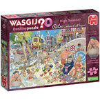 PUZZLE 1000 JUMBO WASGIJ SEZON WAKACYJNY HIGH SEASON! PLAŻA DESTINY