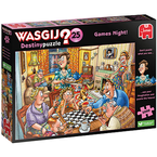 PUZZLE 1000 JUMBO WASGIJ WIECZÓR GIER GAMES NIGHT! MYSTERY