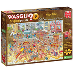 PUZZLE 1000 JUMBO WASGIJ WYSOKA FALA HIGH TIDE PLAŻA RETRO