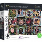 PUZZLE 1000 ZODIAC SIGNS KOSMIS ALCHEMIA ZNAKI ZODIAKU TAROT 10752 TREFL