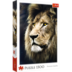 PUZZLE 1500 ELEMENTÓW LEW PORTRET LWA 26139 TREFL