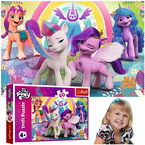 PUZZLE 60 MY LITTLE PONY W ŚWIECIE PRZYJAŹNI UKŁADANKA TREFL 17390