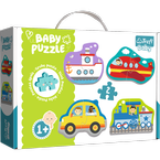 PUZZLE BABY GRUBE 4W1 POJAZDY TRANSPORTOWE DLA NAJMŁODSZYCH TREFL