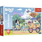 PUZZLE BLUEY 60 ELEMENTÓW WESOŁY BLUEY UKŁADANKA TREFL 17384