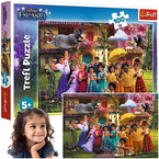 PUZZLE DISNEY 100 ELEMENTÓW MAGIA CZEKA W ENCANTO UKŁADANKA TREFL 16445