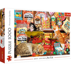 PUZZLE KOCIE SŁODKOŚCI 1000 ELEMENTÓW UKŁADANKA KOMPOZUCJA - 10630 TREFL