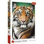 PUZZLE PREMIUM 1500 ELEMENTÓW PORTRET TYGRYSA UKŁADANKA - 26204 TREFL