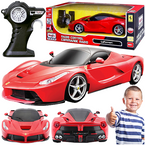 SAMOCHÓD ZDALNIE STEROWANY FERRARI LAFERRARI 1:14 PILOT RC AUTO CZERWONE