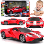 SAMOCHÓD ZDALNIE STEROWANY FORD GT 1:24 PILOT RC AUTO SPORTOWE CZERWONE