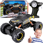 SAMOCHÓD ZDALNIE STEROWANY TERENOWY ROCK CRAWLER CZARNY PILOT RC AUTO