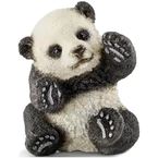 SCHLEICH PANDA WIELKA MŁODE FIGURKA KOLEKCJONERSKA RĘCZNIE MALOWANA