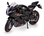 SUZUKI GSX-R1000R 2021 CZARNY MOTOCYKL MODEL METALOWY POJAZD 1:12