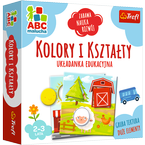 UKŁADANKA PUZZLE KOLORY KSZTAŁTY ABC MALUCHA TREFL