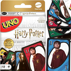 UNO HARRY POTTER GRA KARCIANA 112 KARTY SPECJALNE WIZARDING WORLD MATTEL