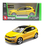 VOLKSWAGEN POLO GTI MARK 5 SAMOCHÓD METALOWY POJAZD MODEL BBURAGO 1/32