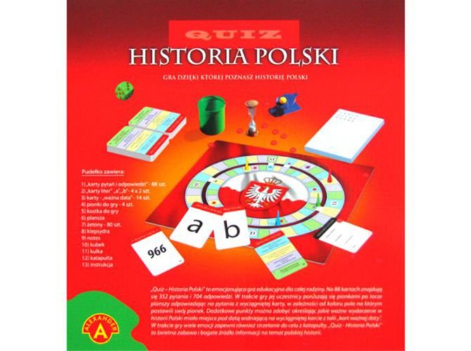 Quiz: Historia Polski, Board Game