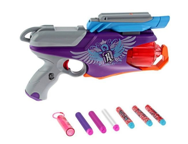 Pistolet Nerf Rebelle Starlight Agent Secret + mini nerf
