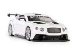  BENTLEY CONTINENTAL GT3 BIAŁY SAMOCHÓD MODEL METALOWY POJAZD NAPĘD 1:32