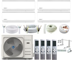  Klimatyzacja KAISAI MULTI 2x2,6kW 2x3,5kW ZESTAW