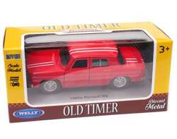 1960s RENAULT R8 OLD TIMER METALOWY SAMOCHODZIK KOLEKCJONERSKI WELLY 1:34