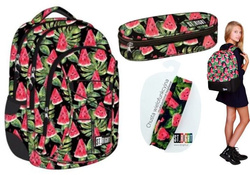 3W1 PLECAK I PIÓRNIK ST.RIGHT WATERMELON + GRATIS