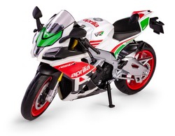 APRILLA 2021 RSV4 RR1000 WYŚCIGOWY MOTOCYKL MODEL METALOWY 1:12