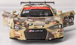 AUDI R8 GT3 2016 LMS CUP SAMOCHÓD METALOWY POJAZD ŚWIATŁO DŹWIĘK NAPĘD 1:32