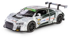 AUDI R8 GT3 2018 AAPE SAMOCHÓD METALOWY POJAZD ŚWIATŁO DŹWIĘK NAPĘD 1:32