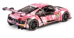 AUDI R8 GT3 LMS 2015 AAPE PINK SAMOCHÓD METALOWY ŚWIATŁO DŹWIĘK NAPĘD 1:32